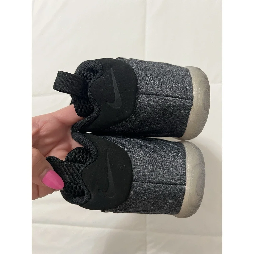 Nike Air Foamposite Pro Wool Fleece Kids Boys Suede Sneakers DarkGray Shoes 4.5Y